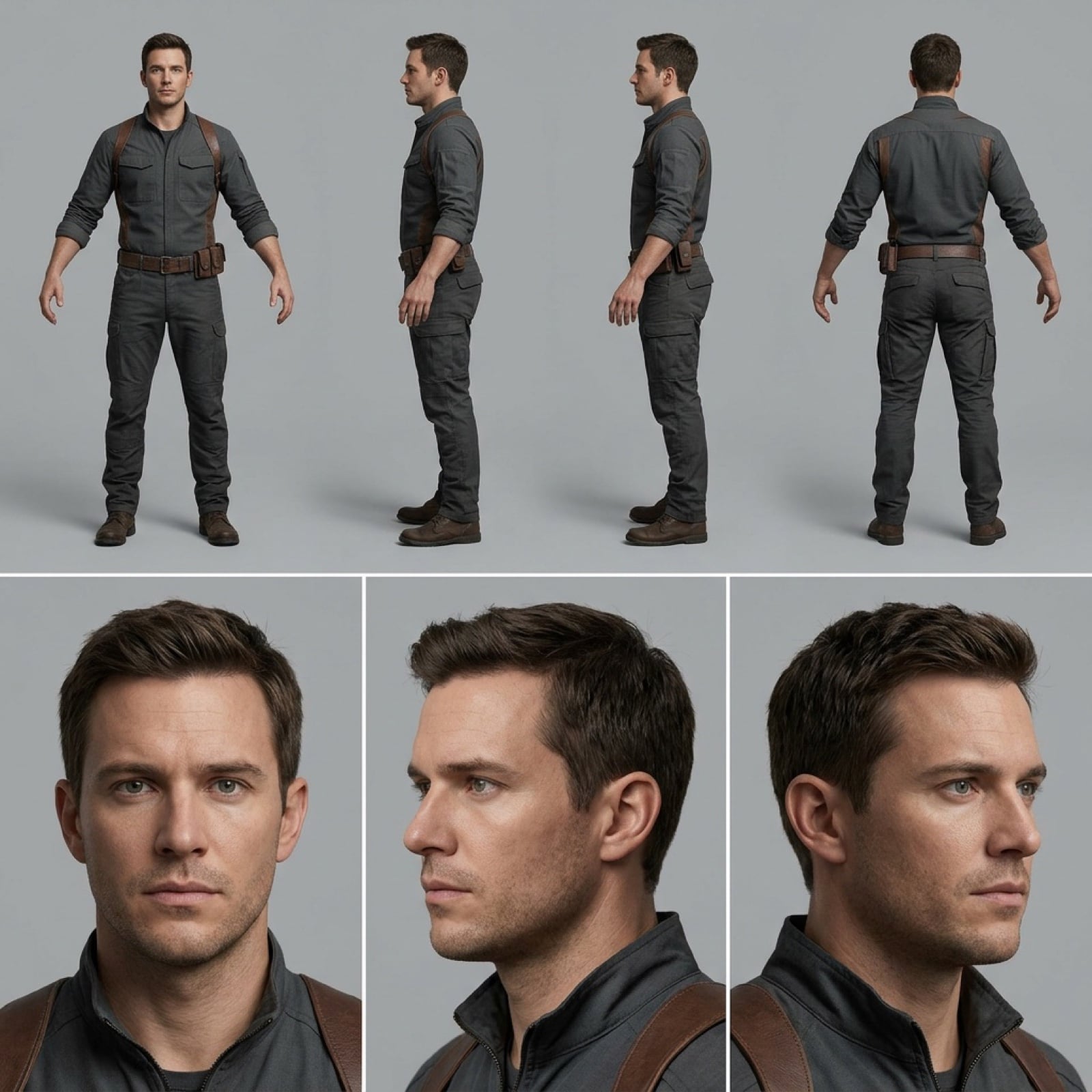 Character Reference Sheet for Consistency