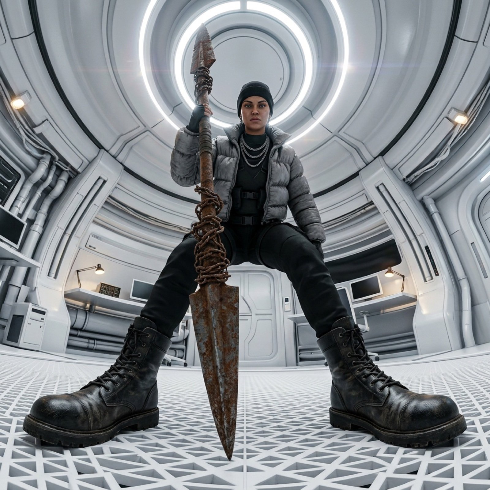 Cinematic 360-Degree Orbital Tracking Shot Video Prompt