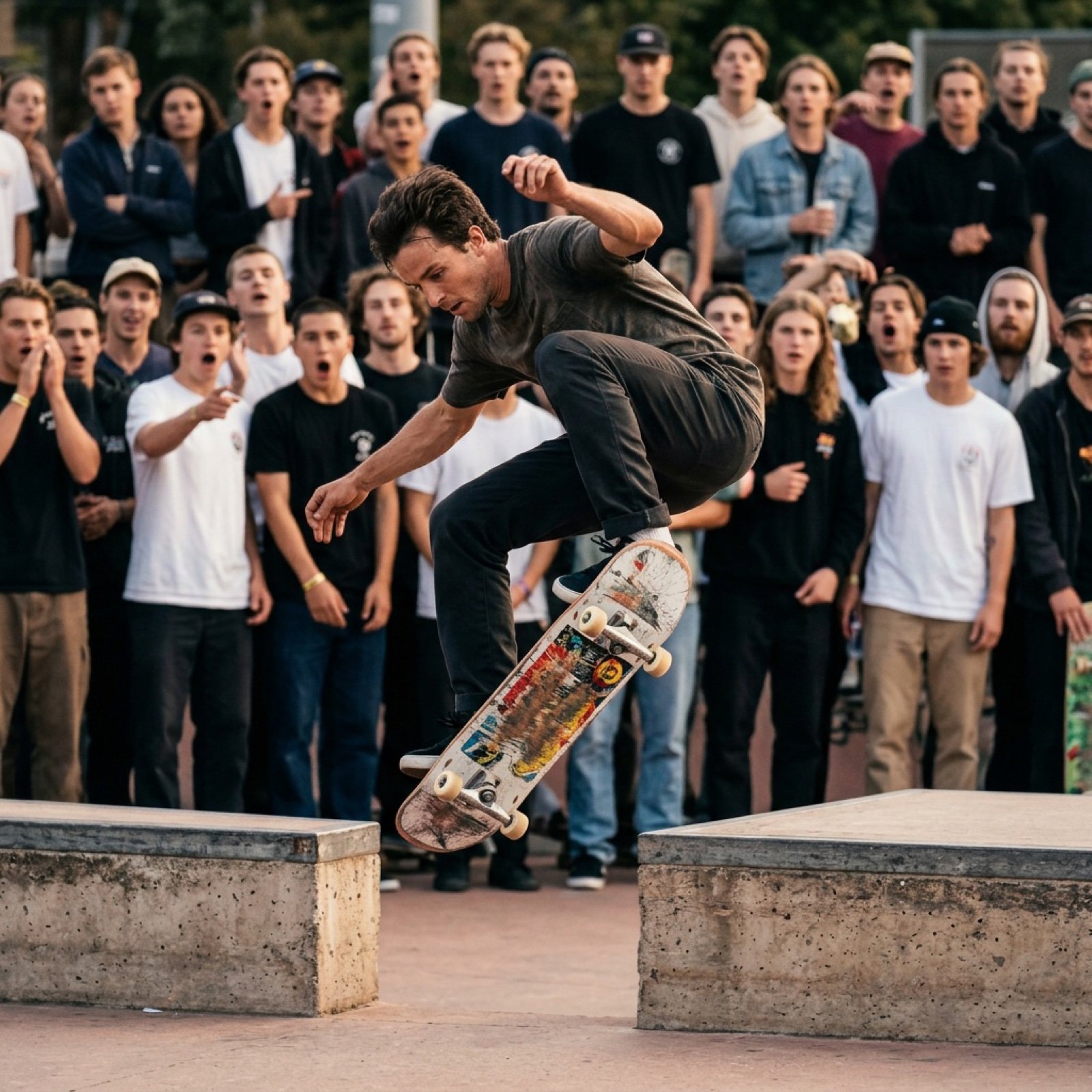 Grok Video Prompt: High-Speed Skateboard Tricks