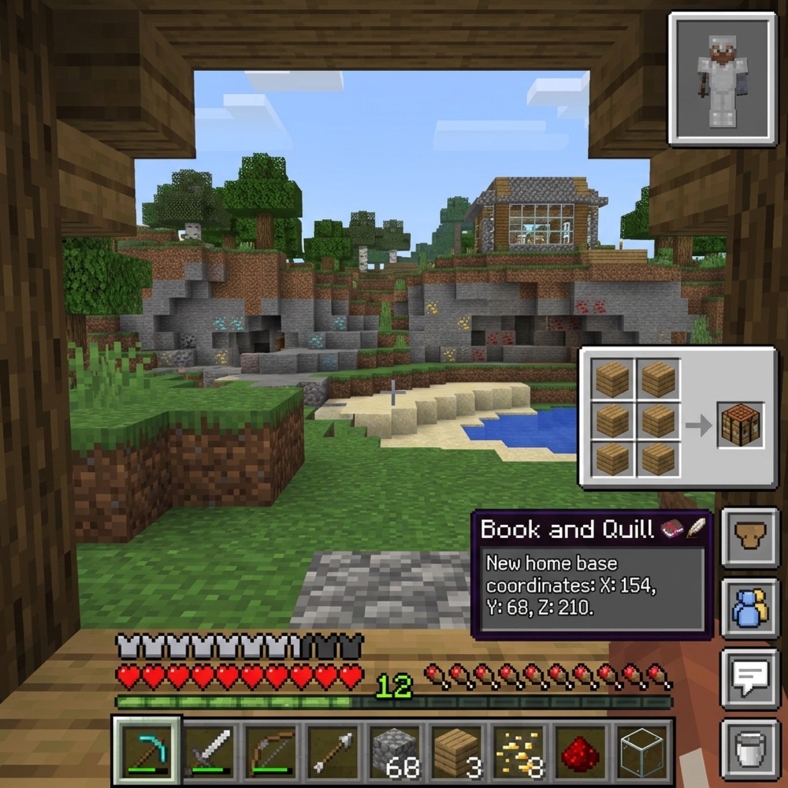 Minecraft Voxel Pixel Art Aesthetic System