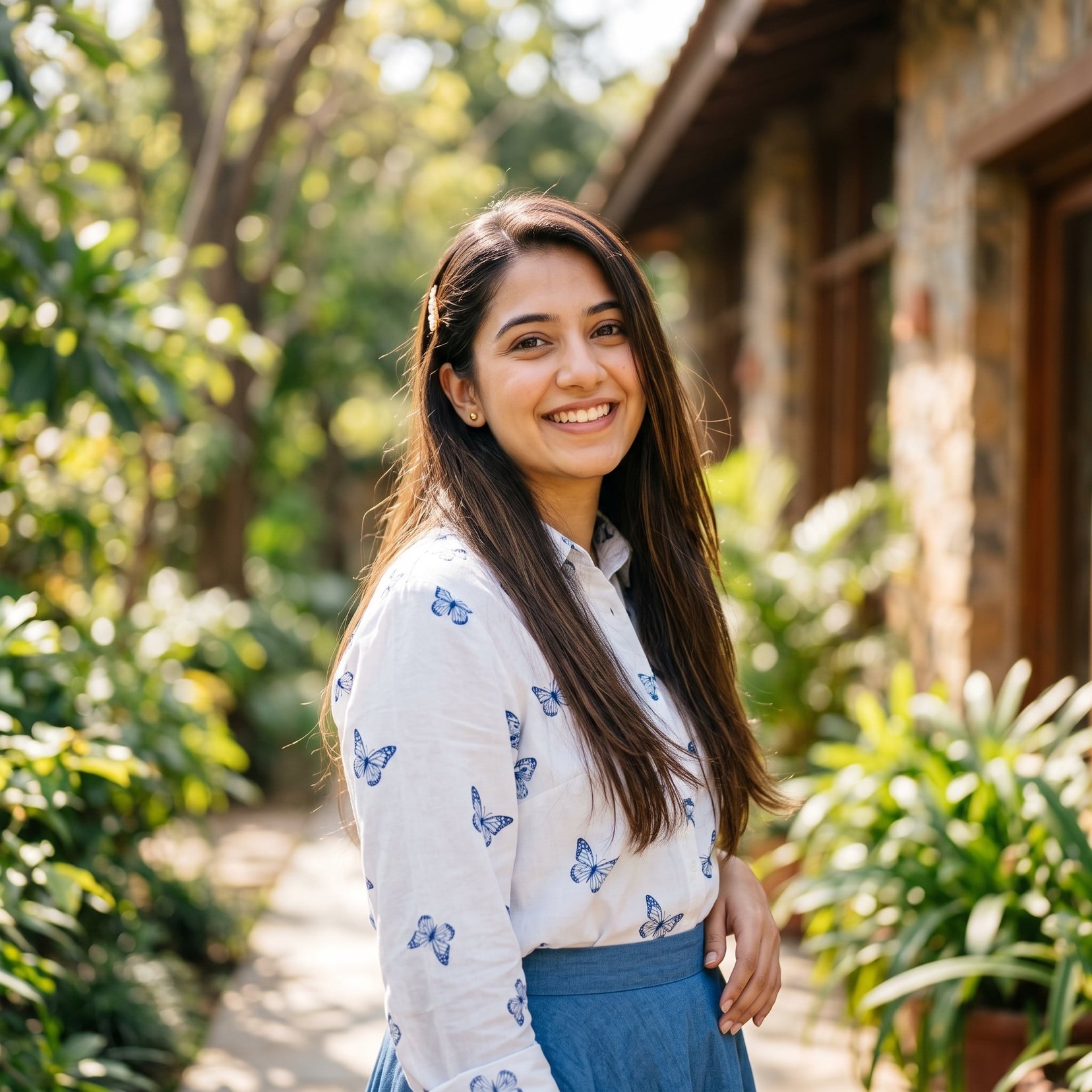 Ayesha Outdoor Portrait Prompt