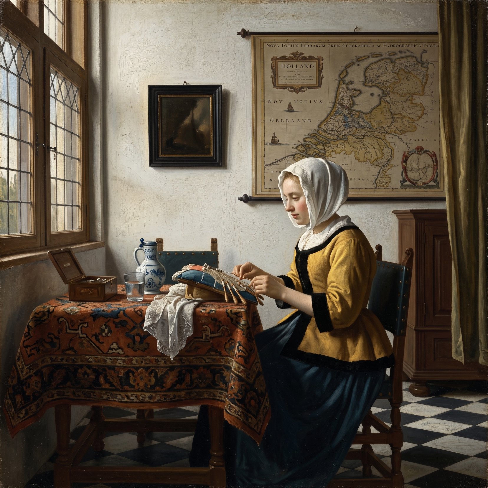Vermeer Style Image Generation