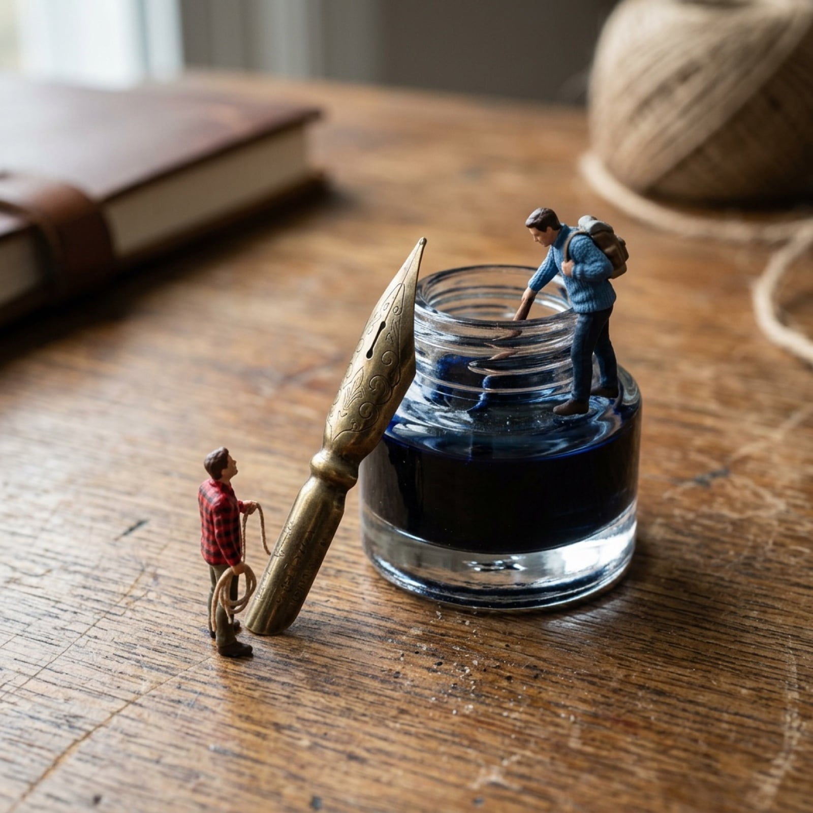 Miniature People Cinematic World Prompt