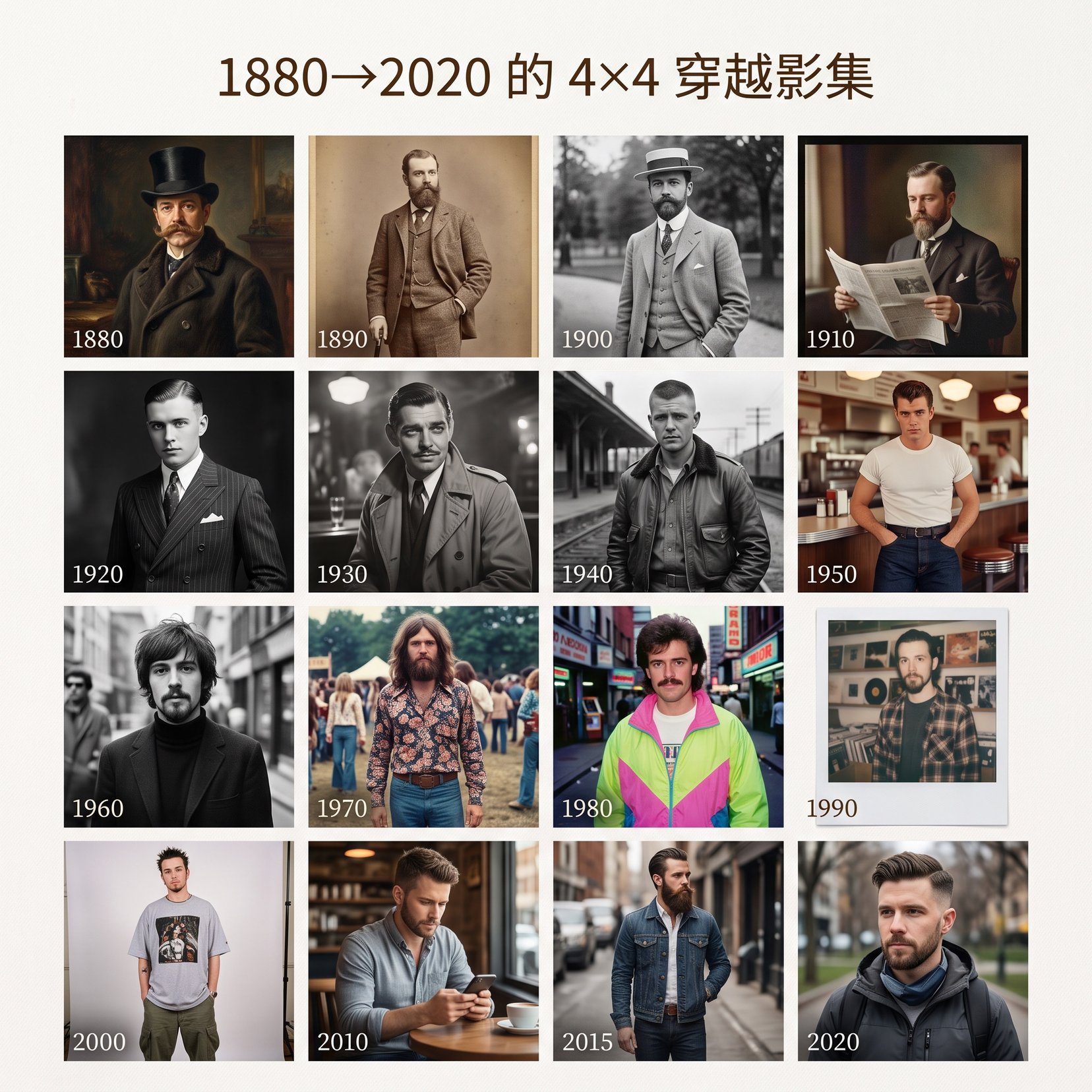 4x4 Time Travel Photo Album
