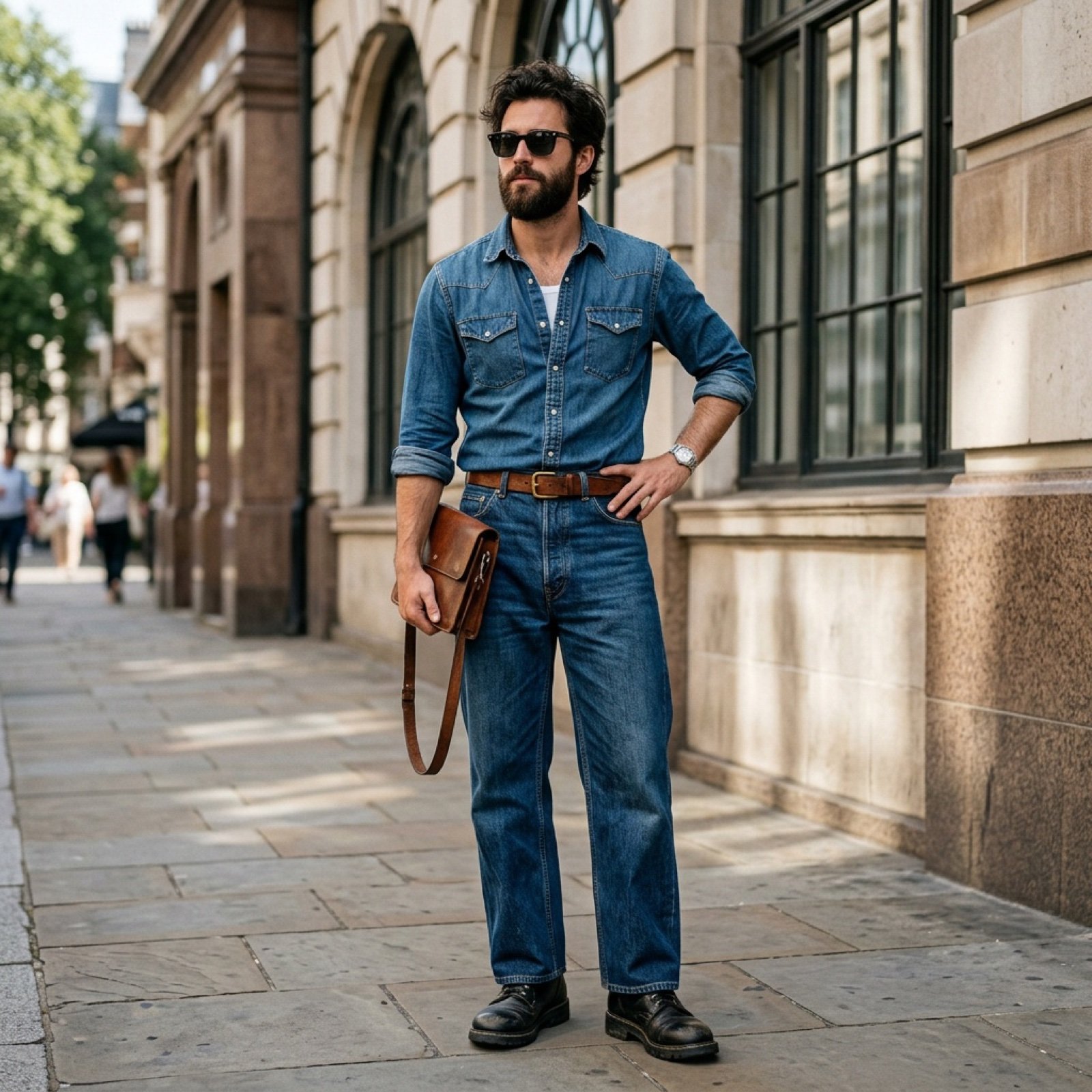 Hyper-realistic Street Fashion Portrait with Identity Preservation