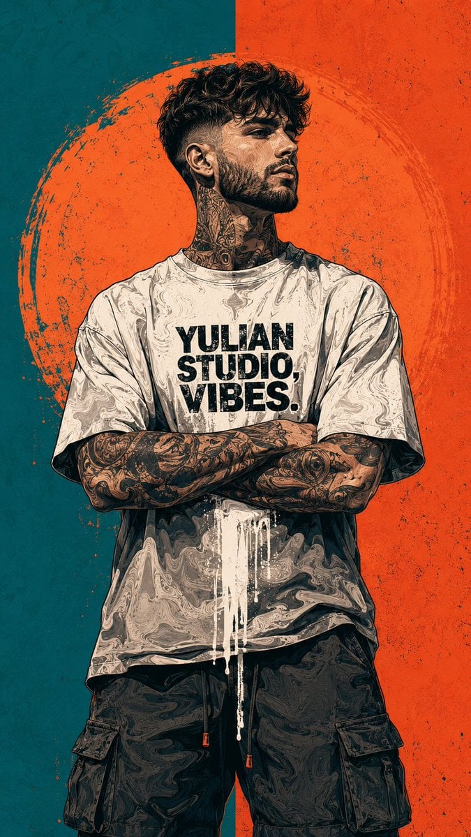 Urban Street Art Vector Illustration