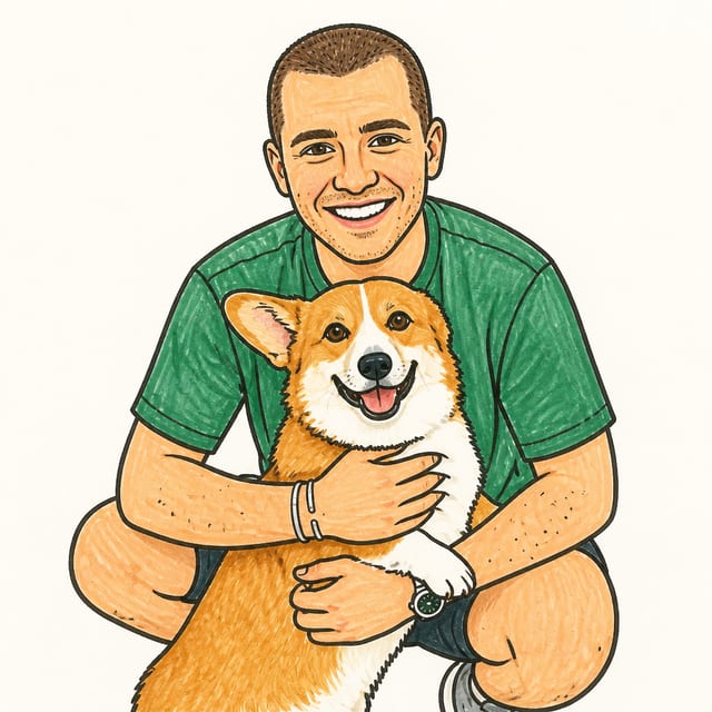 Pet Portrait: the finished doodle