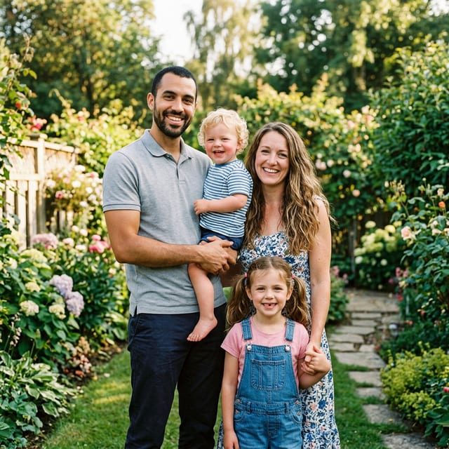 Family Portrait: the original photo