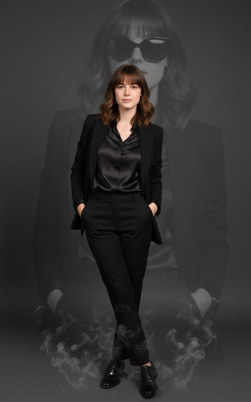 Smoky Photoshoot AI template preview