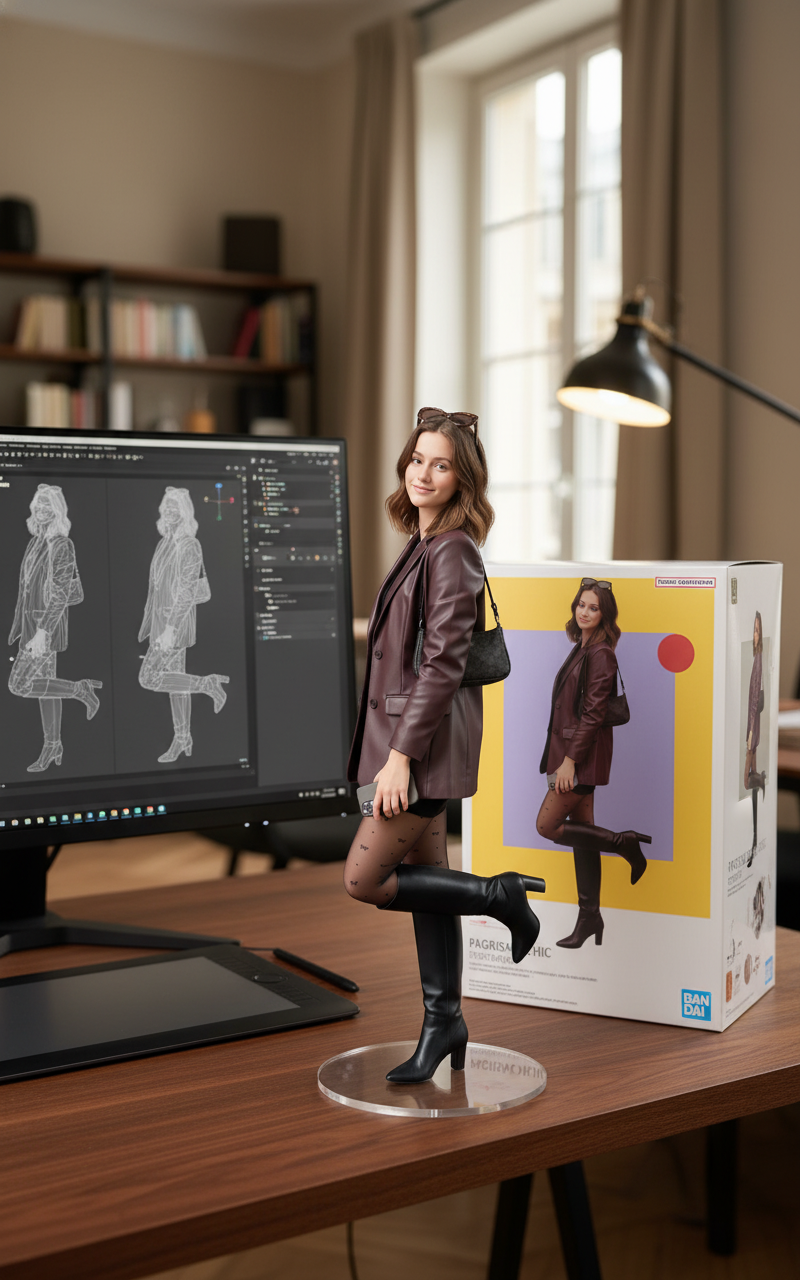 3D Model AI template preview