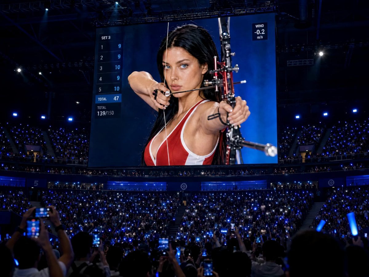 Olympic Archery Cinematic Broadcast