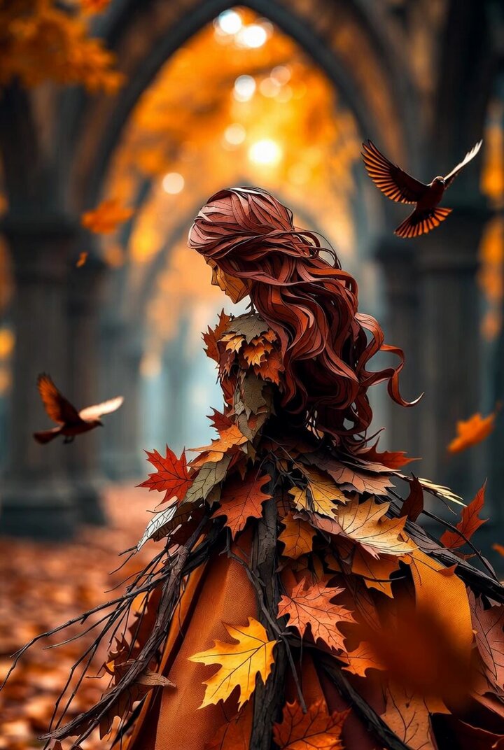 Forest Queen Paper Sculpture Video