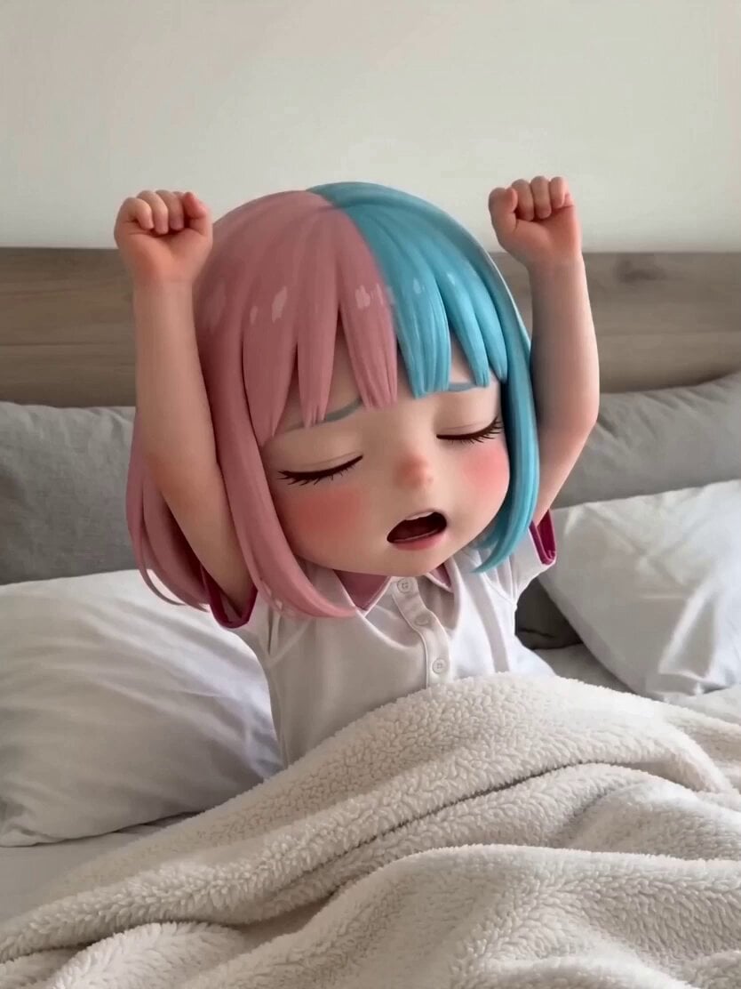 3D Anime Character Scenario Template