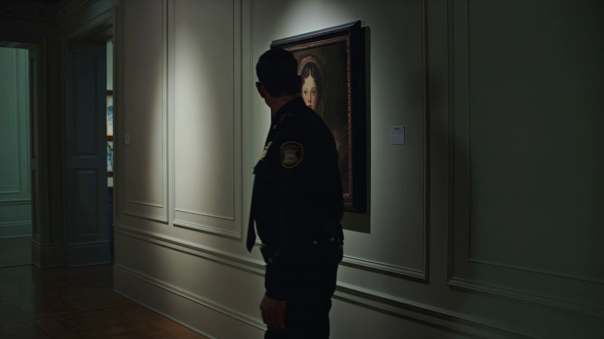 Kling 3.0 Art Gallery Horror Scene Prompt