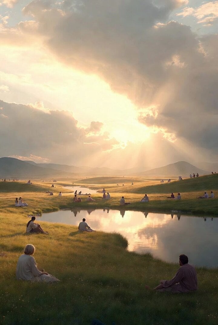 Sabbath Rest Heavenly Landscape Video