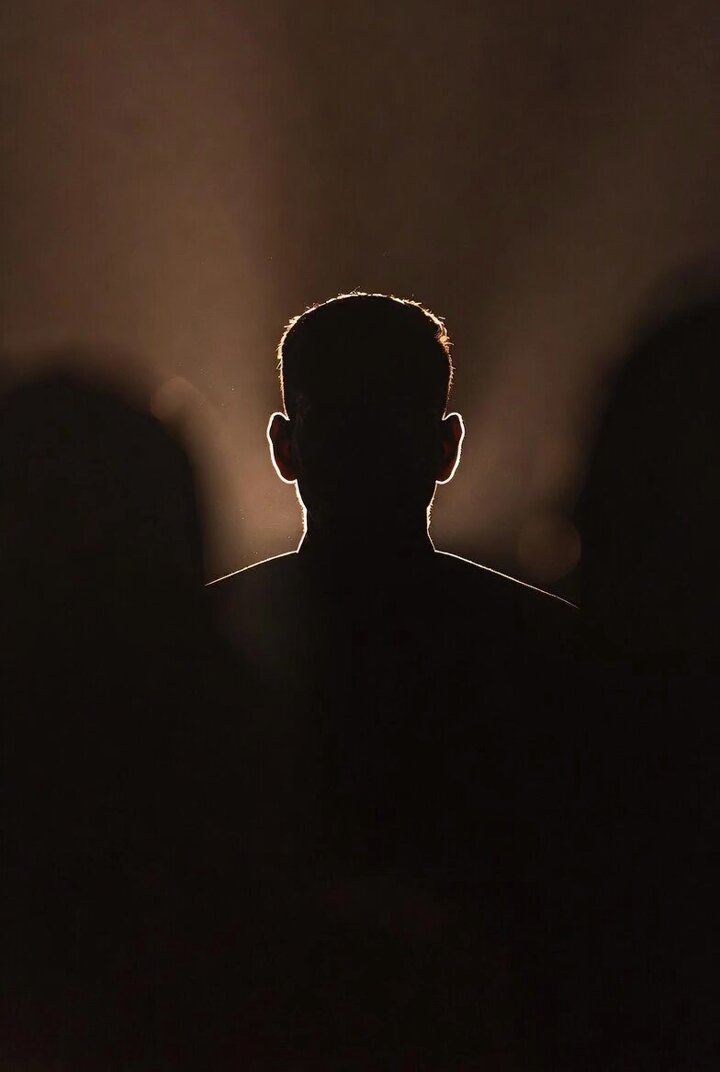 Dark Cinematic Silhouette Scene