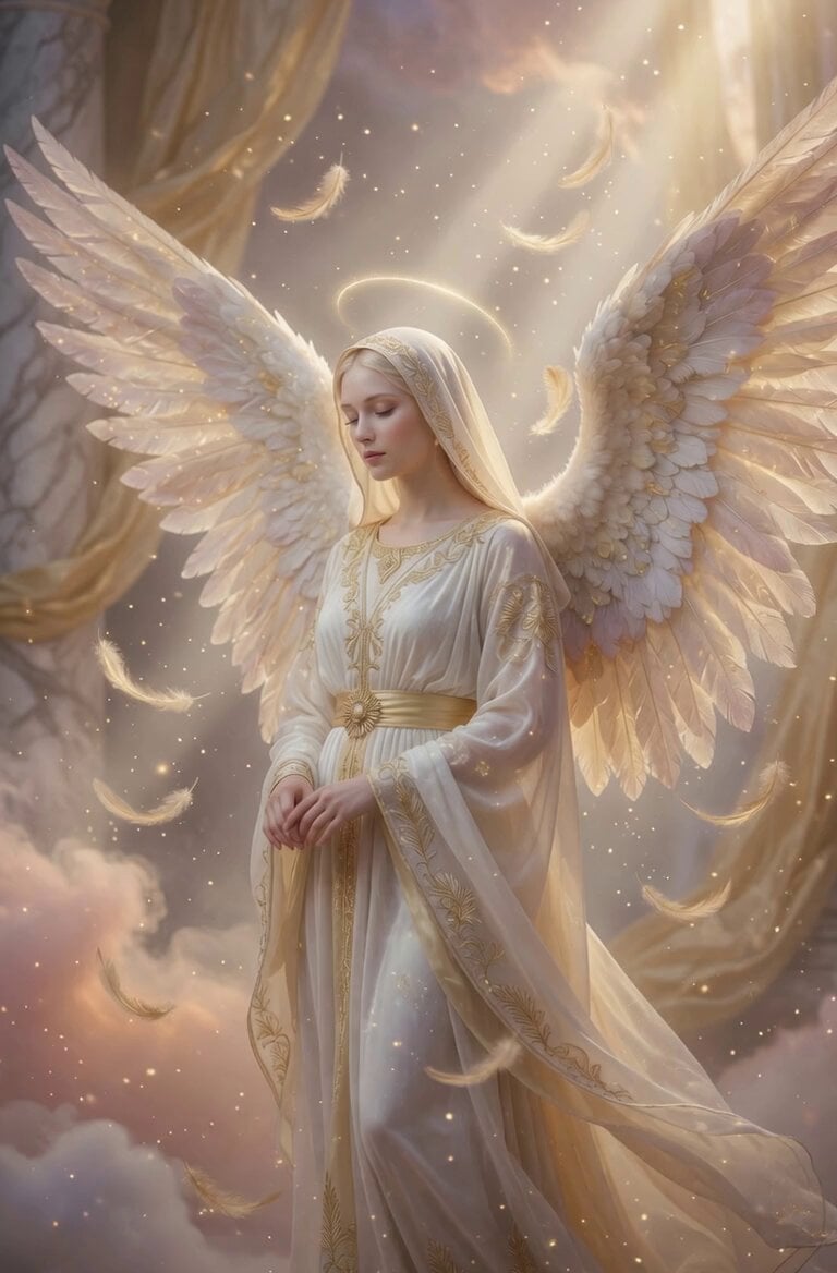 Serene Ethereal Angel Animation