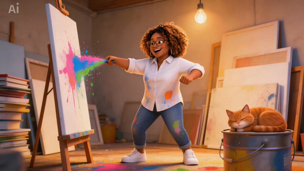 Abstract Painter Transformation Sequence