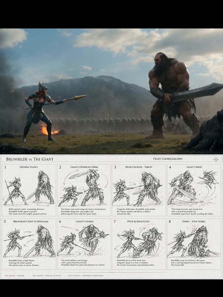 Valkyrie Fight Choreography Video