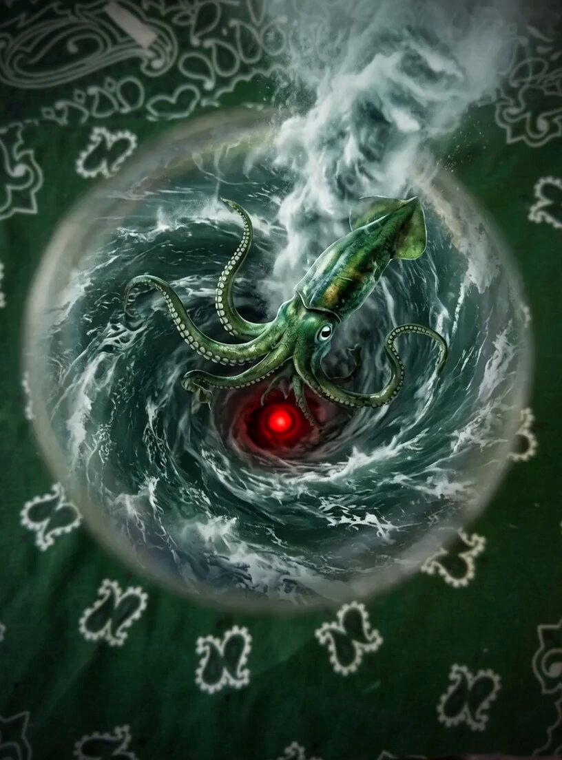 Evolving Aquatic Dragon Whirlpool