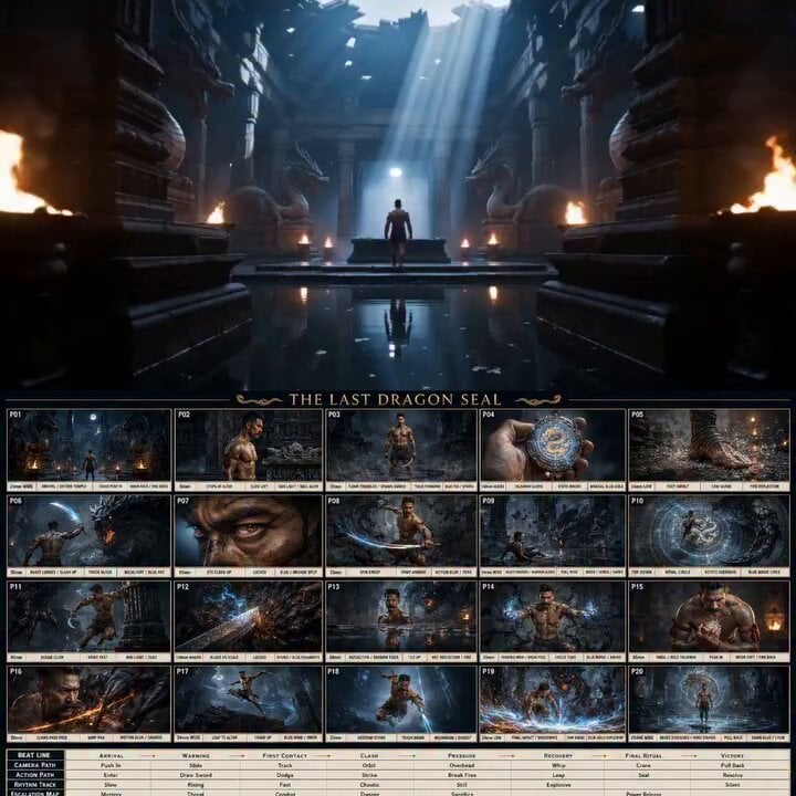 Ancient Dragon Temple Warrior Zoom