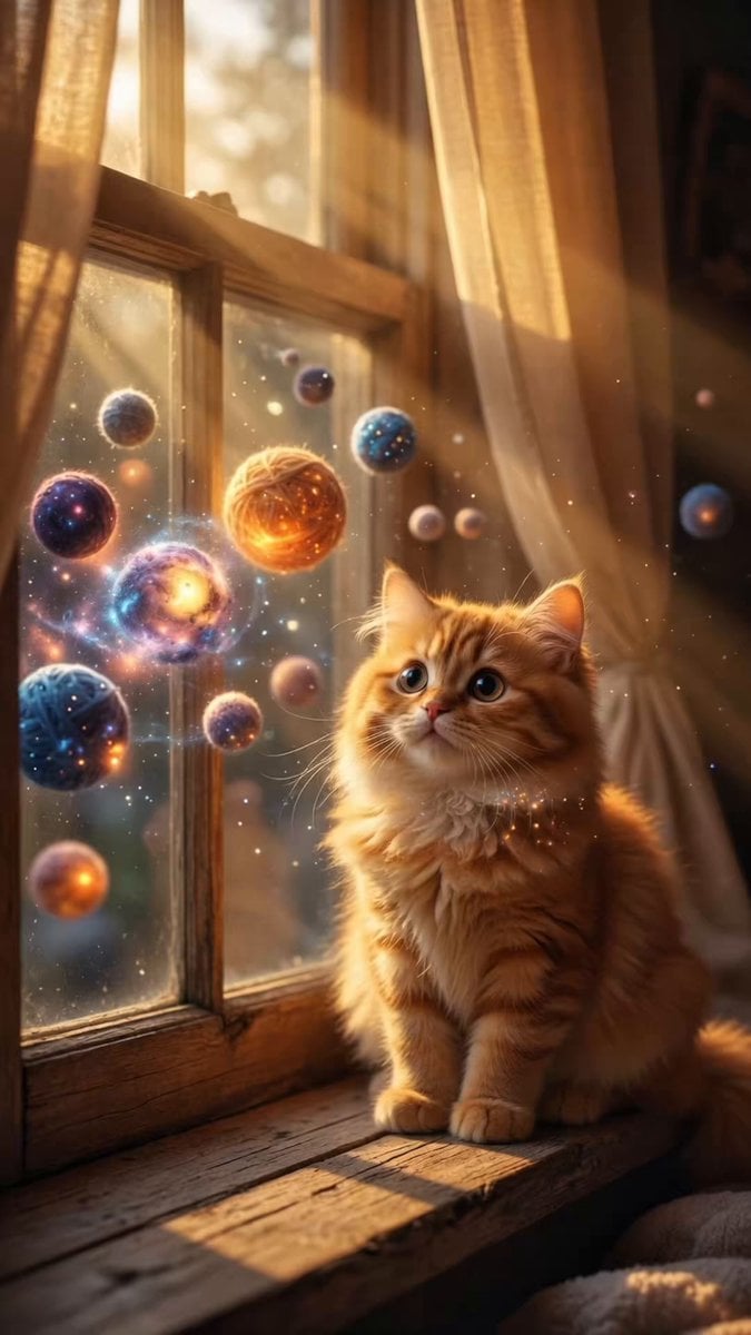 Cosmic Yarn Cat