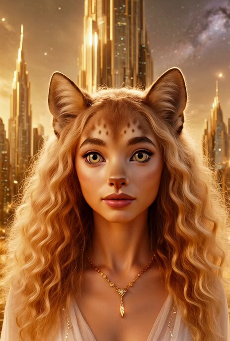 Lyran Feline Woman Fantasy