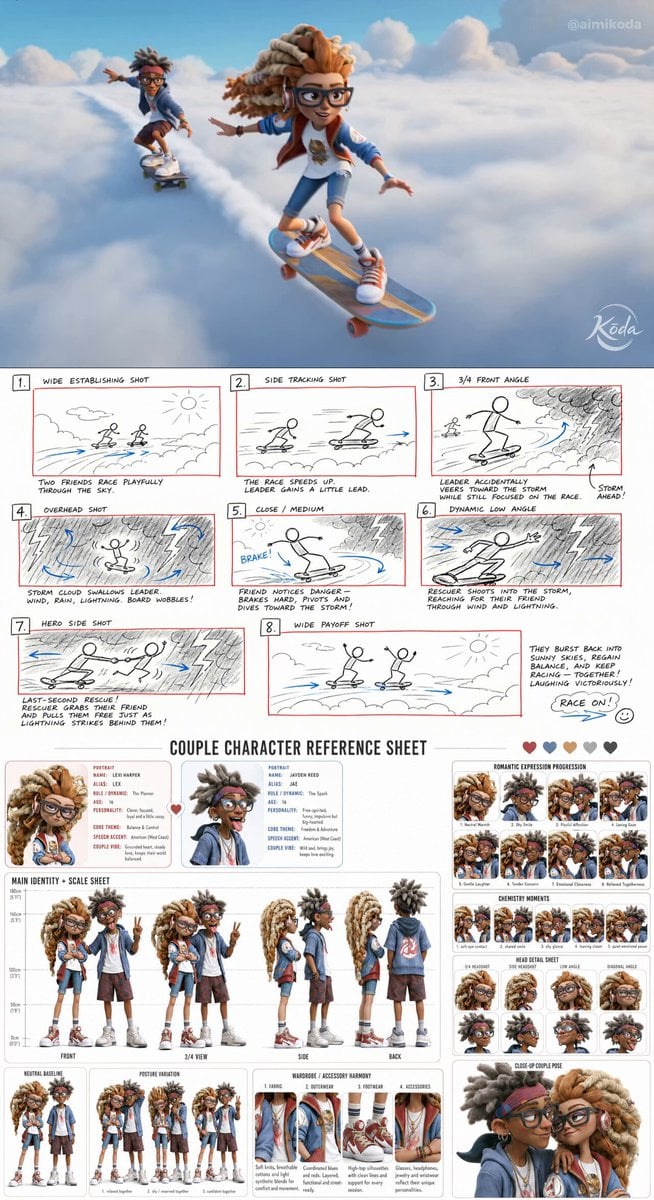 Stylized 3D Animation Adventure