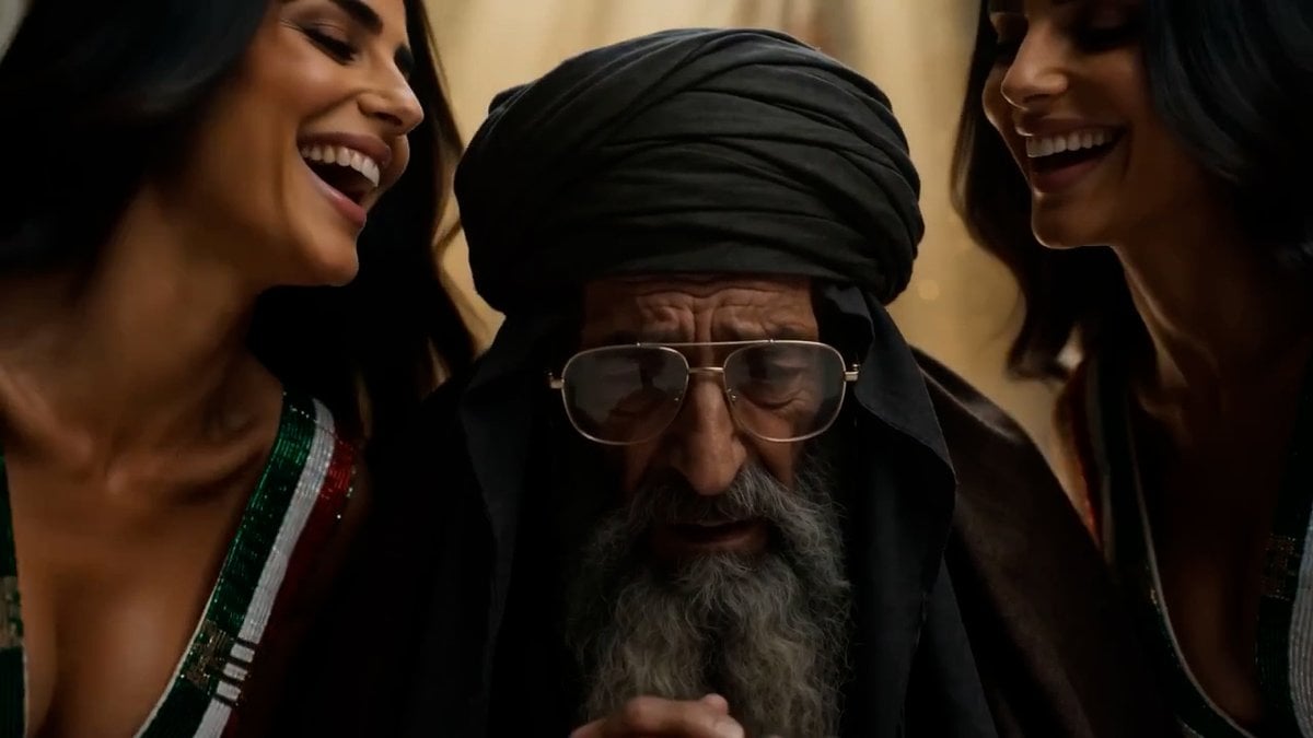 Persian Baddies Liberation Scene (Humorous)