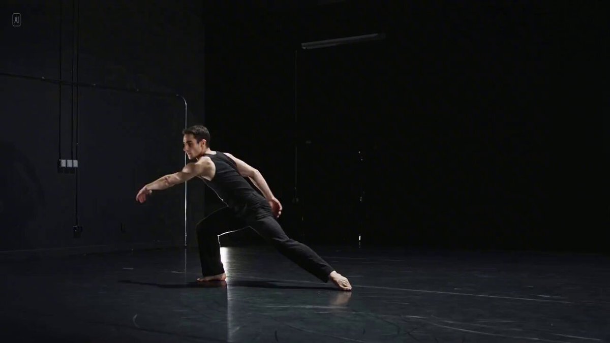 Long Exposure Video of Contemporary Dancer