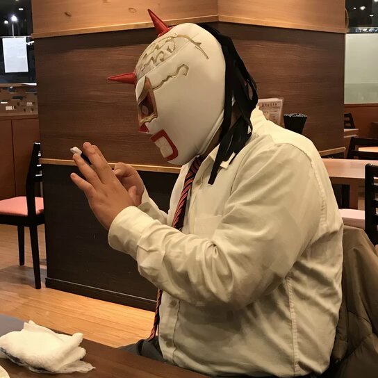 Talking Mask-kun Character