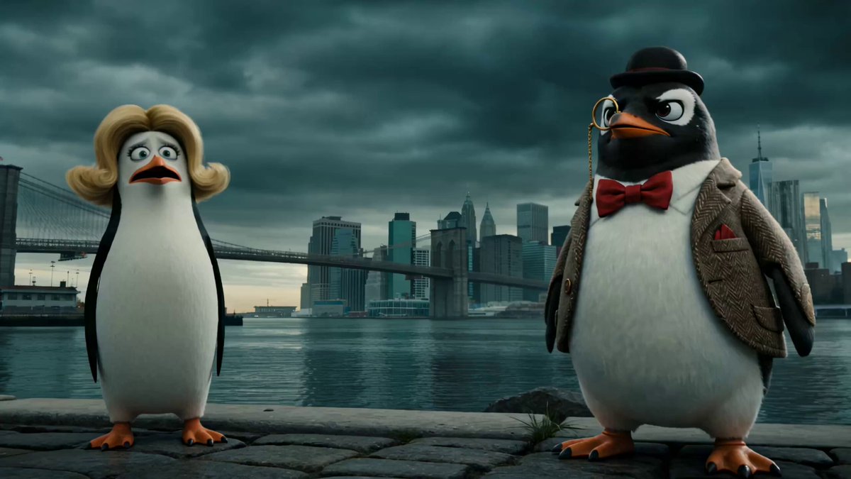 Apocalyptic Meteor Penguin Breakup