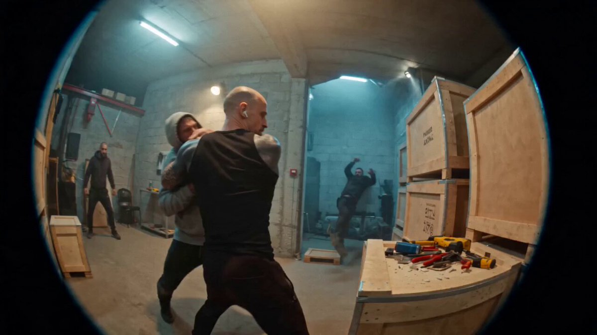 Urban Warehouse Street Fight Sequence