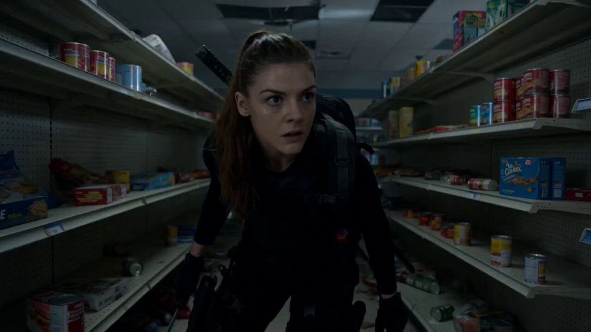 Zombie Hunter Supermarket Scene
