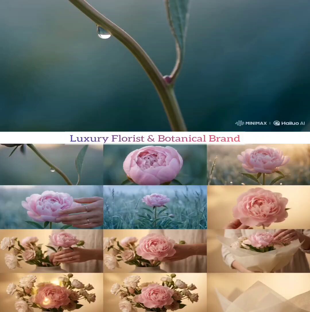 Luxury Botanical Storyboard Animation