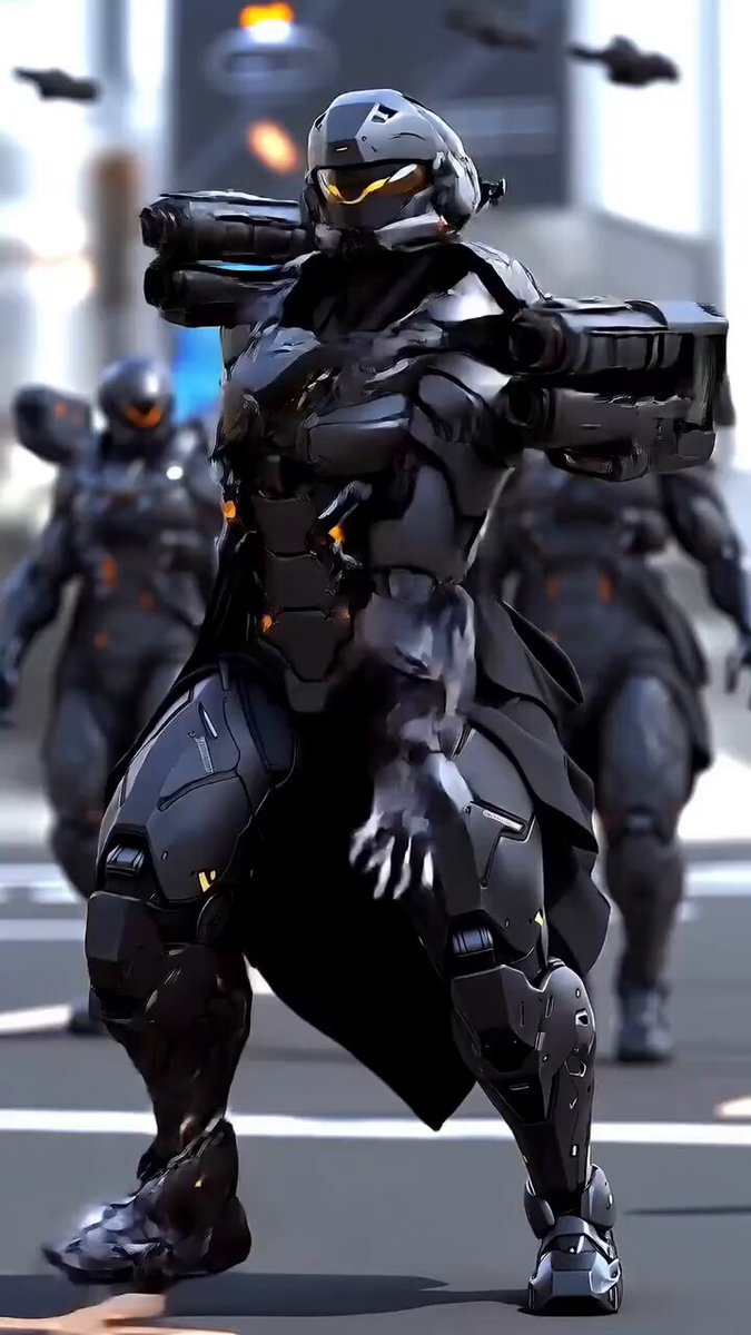 Futuristic Elite Soldier
