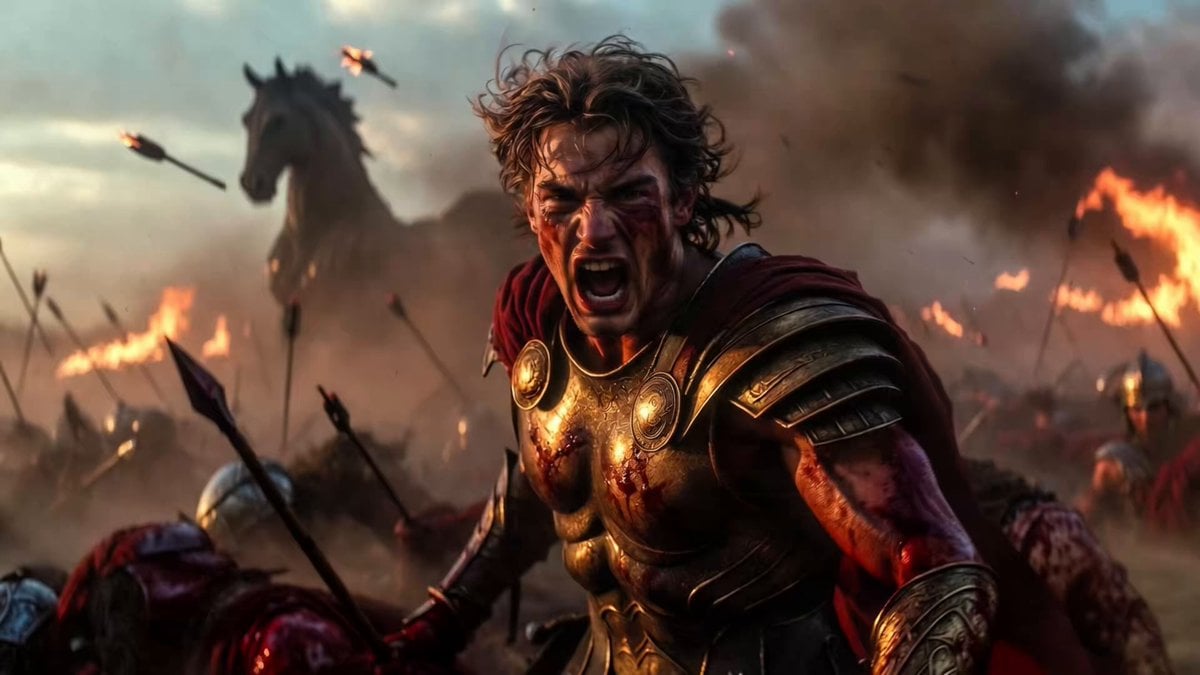 Cinematic Achilles Trojan War Video
