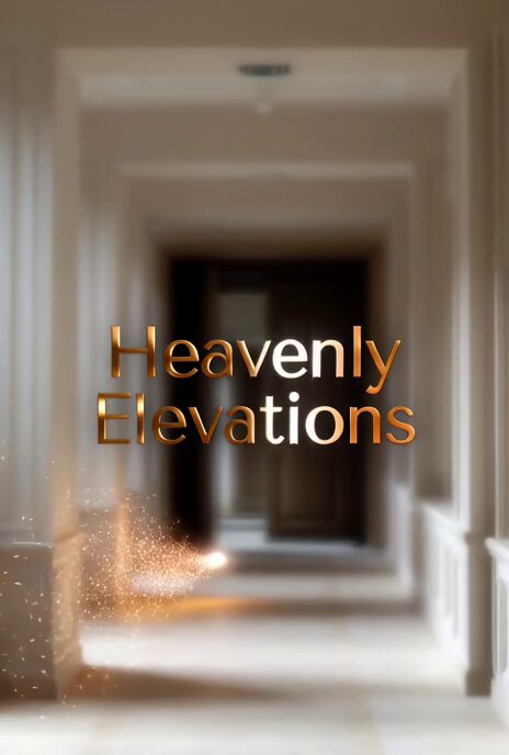 Blending words with bronze and white highlights in a corridor