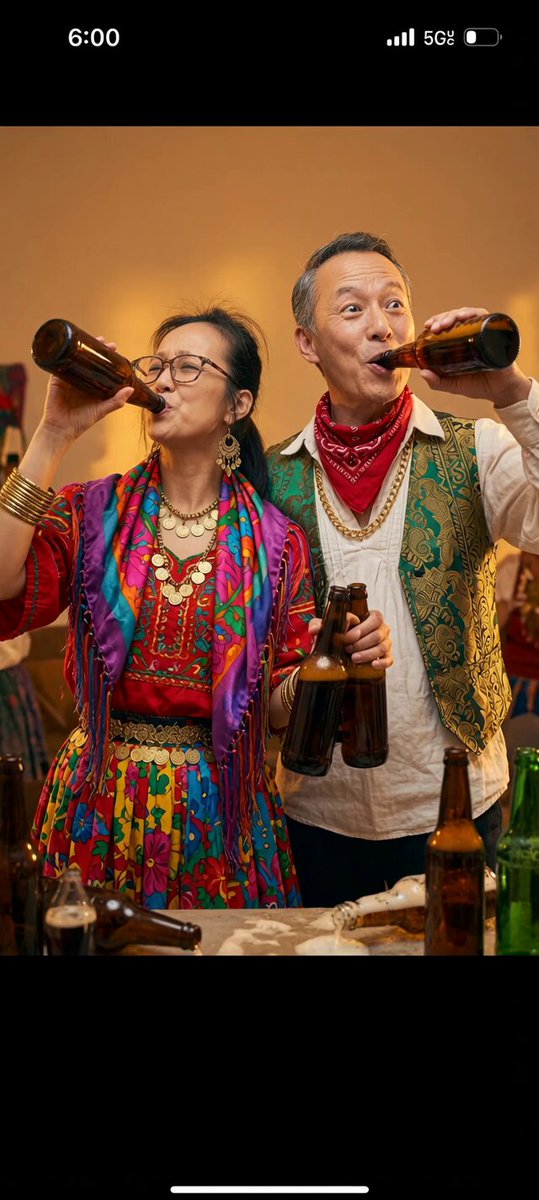 Romani Couple Celebration