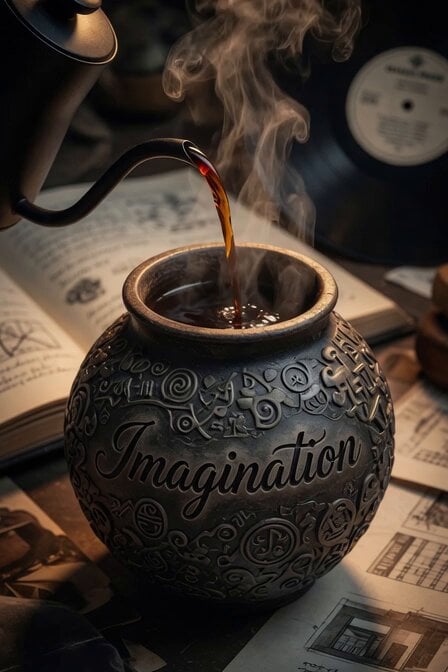 Pouring Black Coffee Close-up