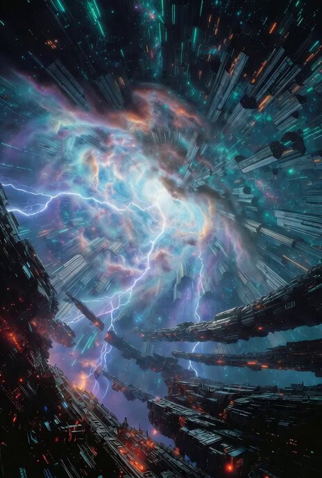 Colossal multi-style cinematic poster video prompt