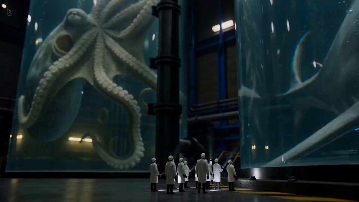 Giant Preserved Sea Creatures Prompt