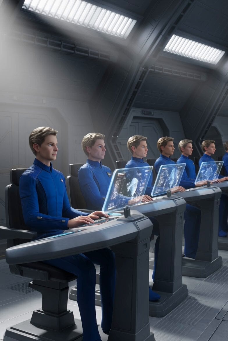 Galactic Federation Pleiadians Starship Animation
