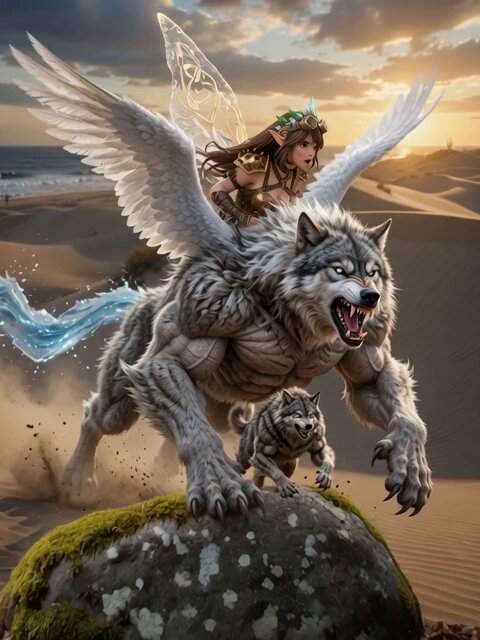 Mutant Horse and Wolf Transformation