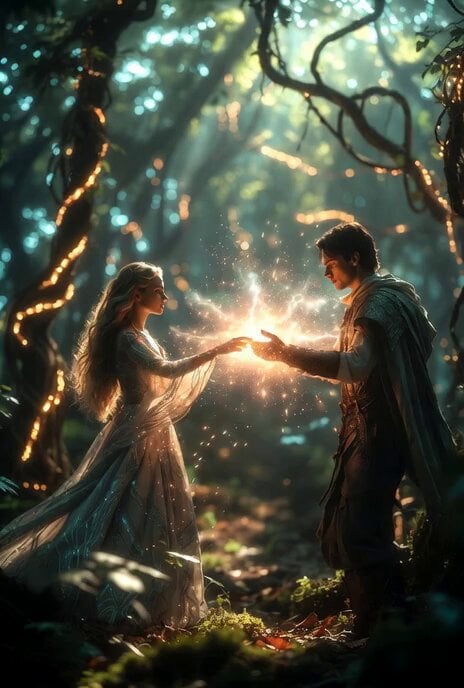 Cinematic Romantasy Scene Prompt