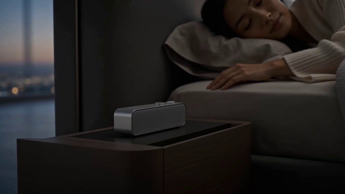 Futuristic Anti-Gravity Bedroom Scene