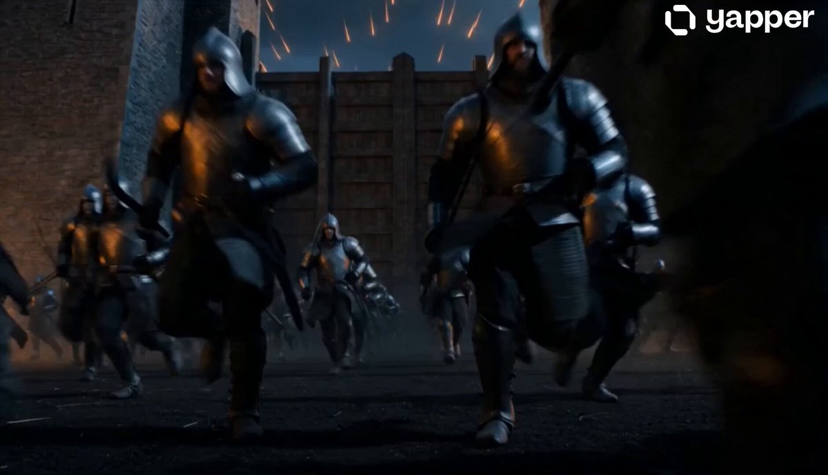 Cinematic Night Battlefield Siege