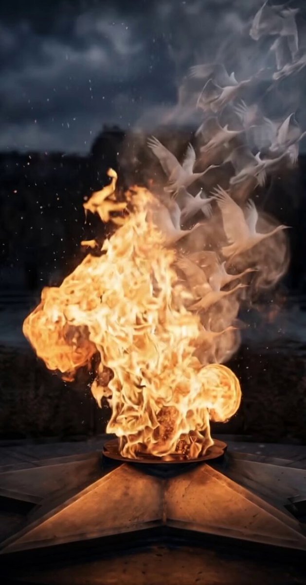 Golden Flames and Spectral Birds