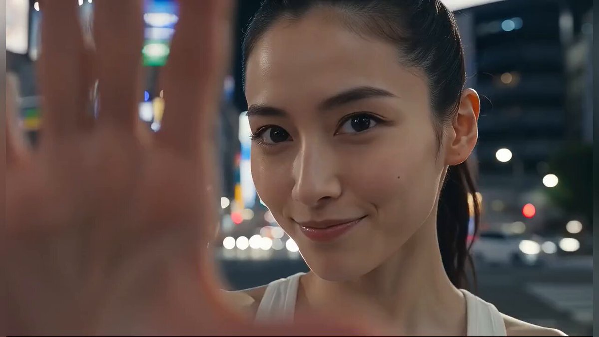 Japanese Girl Tokyo Tower Parkour Video