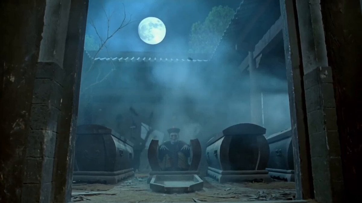 Seedance 2.0 Video Prompt: 80s Hong Kong Zombie Movie